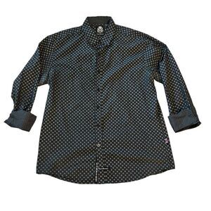 English Laundry Black Label Mens XL Long Sleeve Button Up Shirt‎